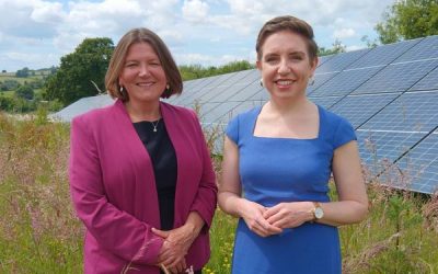 Green Party Co-Leader Carla Denyer visits North Herefordshire